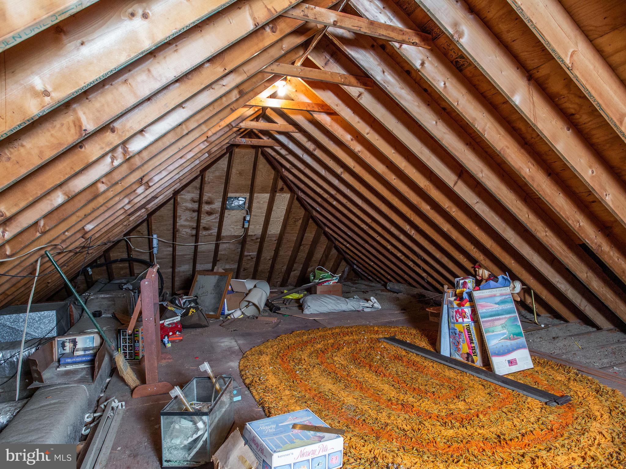 3681 Russell Road Woodbridge, VA 22192 - Photo 44 of 48 Attic ready to finish for additional living space.