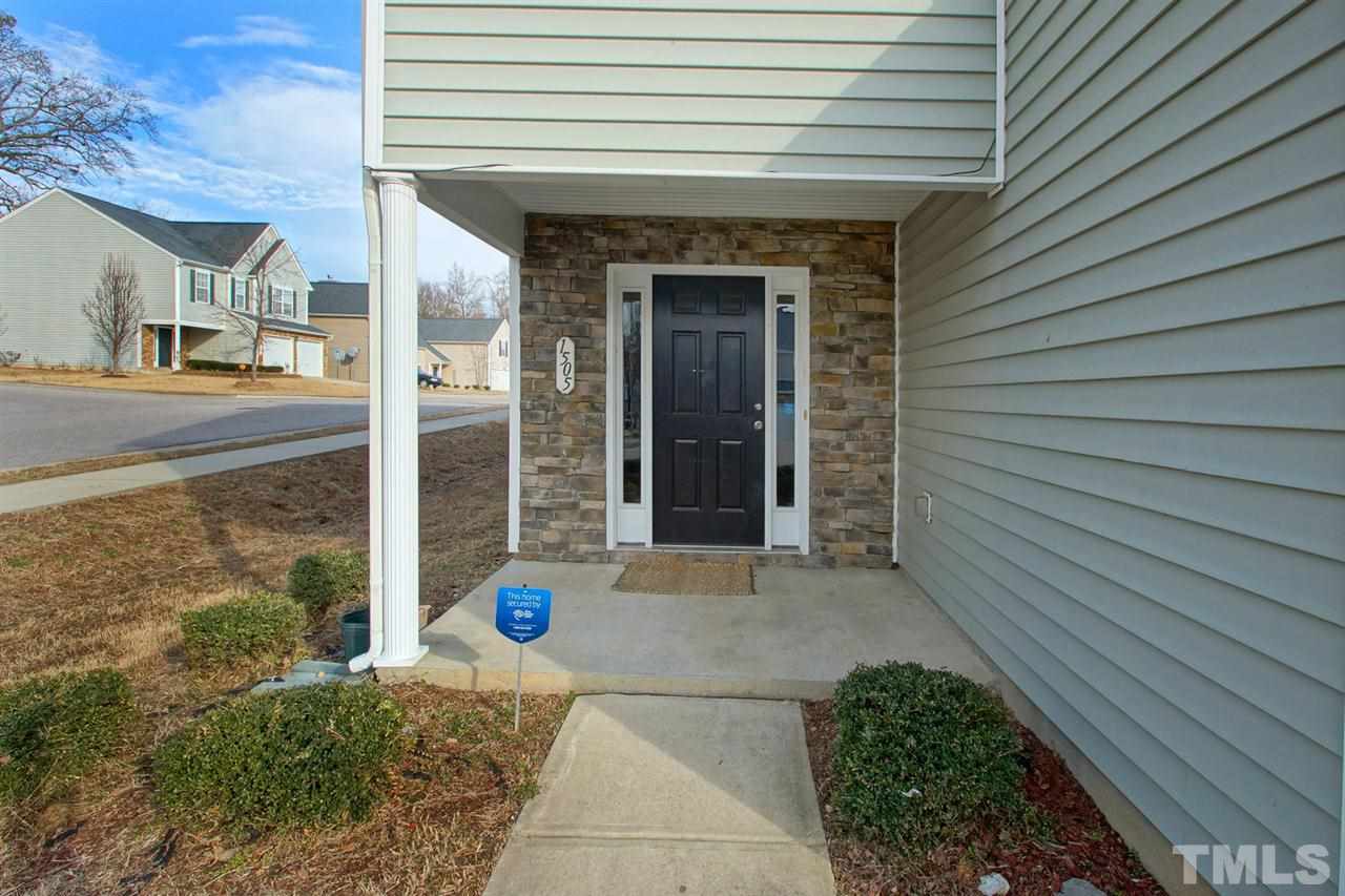 1505 Pebble Ridge Drive Raleigh, NC 27610 - Photo 2 of 23 Covered entrance.