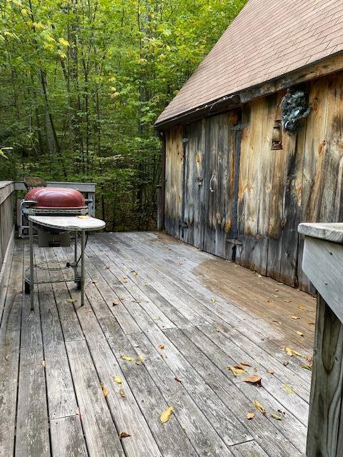 563 Peabody Pond Road Sebago, ME 04029 - Photo 19 of 28 Bunkhouse Deck