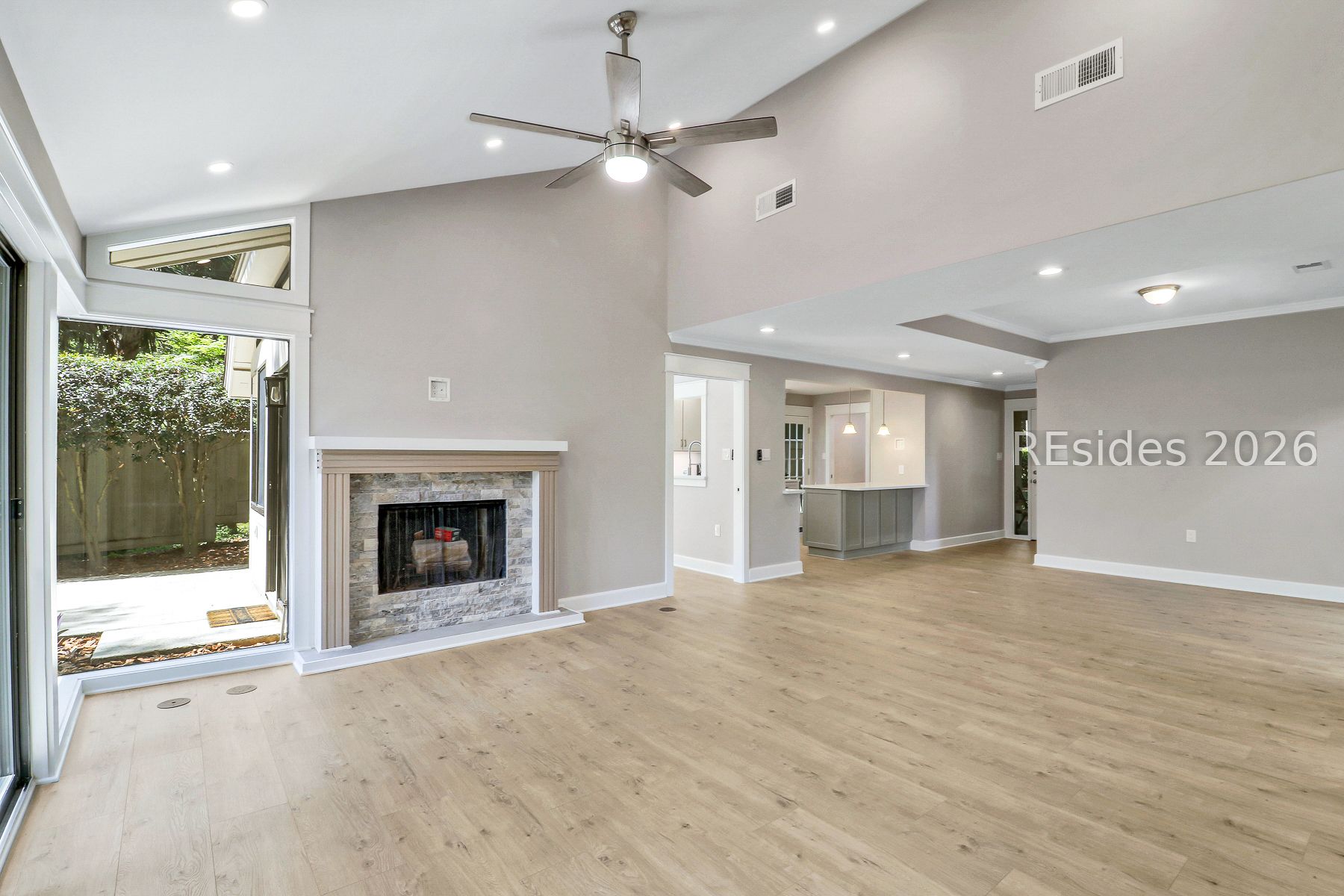 5 Stable Gate Road Hilton Head Island, SC 29926 - Photo 10 of 71 Beautiful surround and a wood burning fireplace.