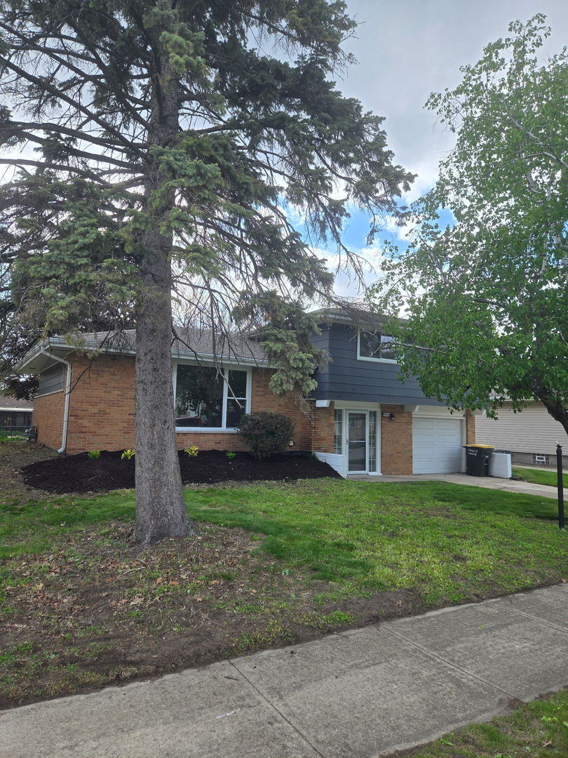 18314 Locust Street Lansing, IL 60438 - Photo 2 of 14 a house that has a tree in front of the house