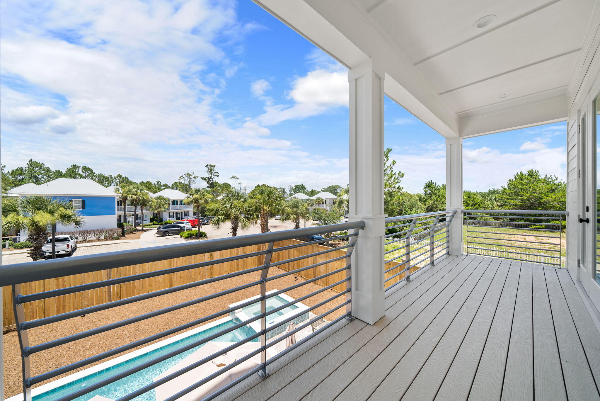 89 Sand Dollar Court Santa Rosa Beach, FL 32459 - Photo 43 of 89 a view of a balcony with potted plants