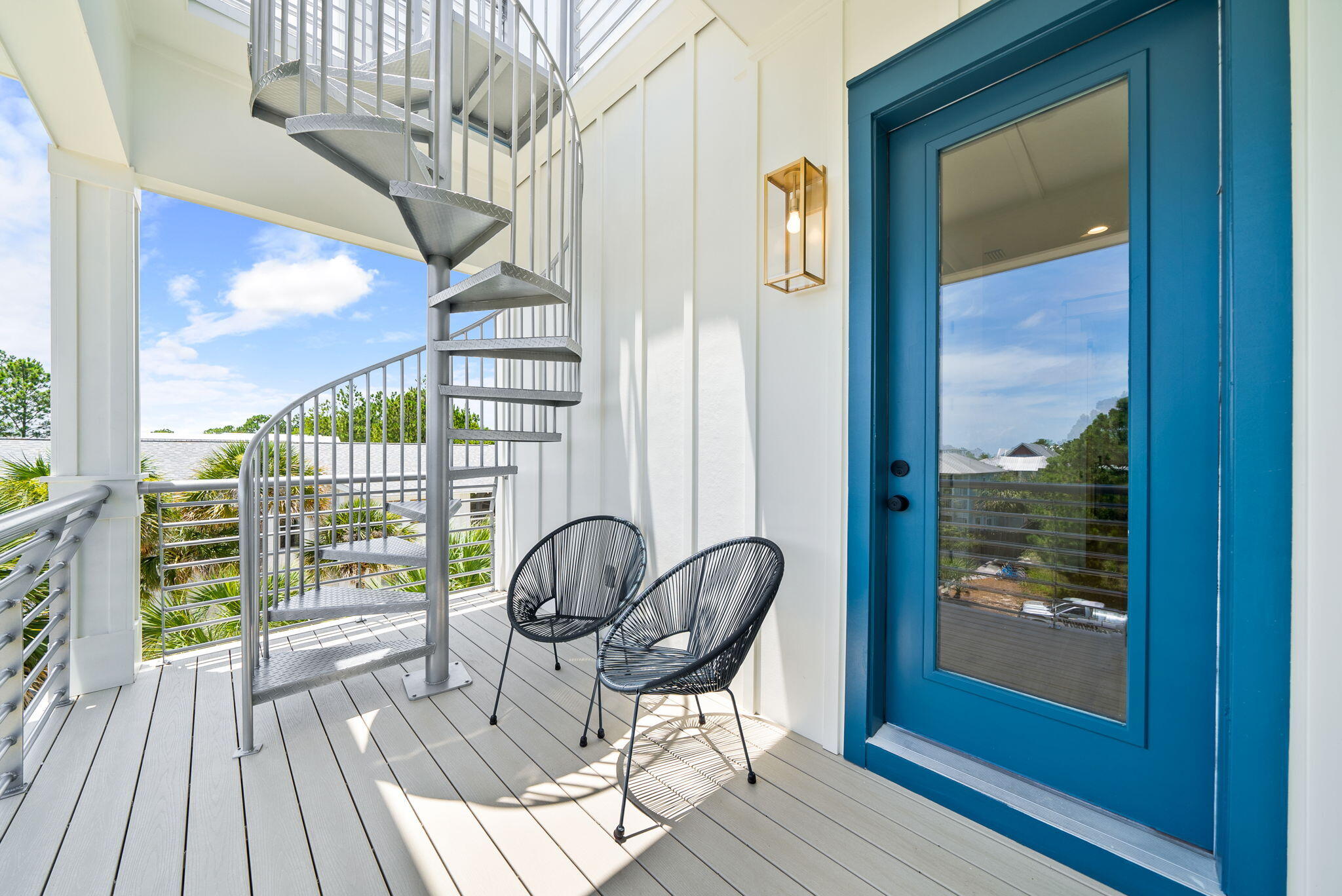 89 Sand Dollar Court Santa Rosa Beach, FL 32459 - Photo 53 of 89 a view of a chair and table in the balcony