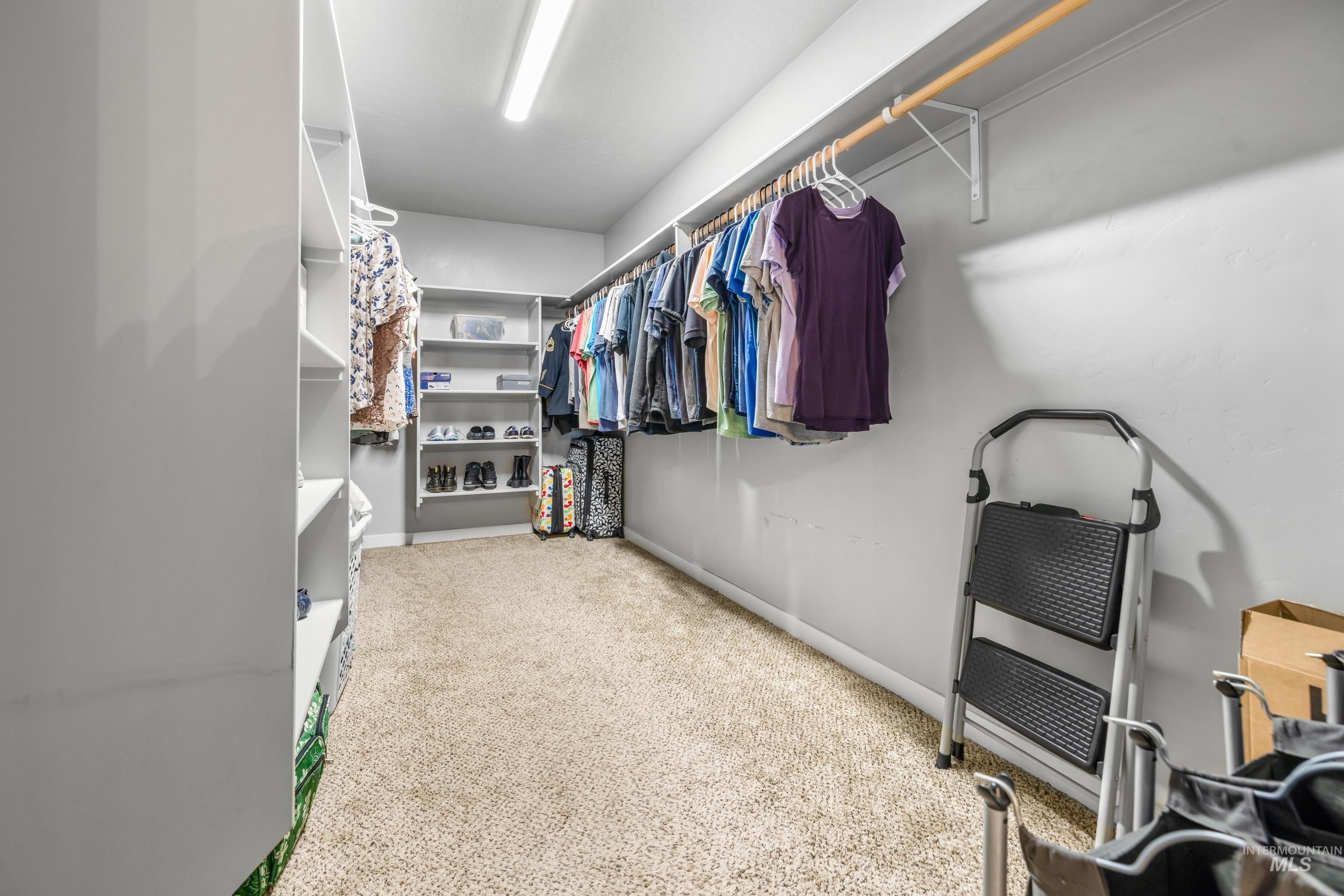 6988 West Spur Street Boise, ID 83709 - Photo 31 of 37 Walk in closet featuring light colored carpet