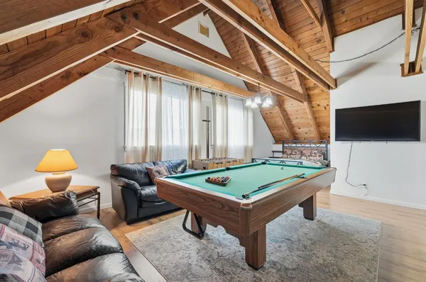 a view of a bunch of trees