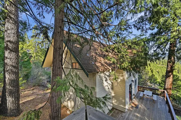 a view of a door of the house
