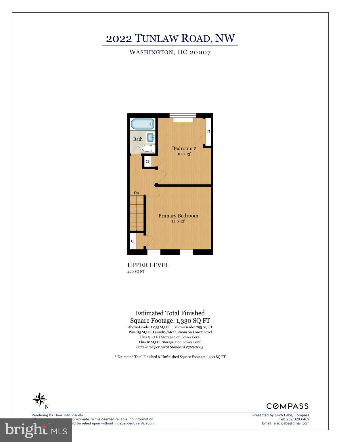 2022 Tunlaw Road Northwest Washington, DC 20007 - Photo 32 of 33 Gallery Image 32
