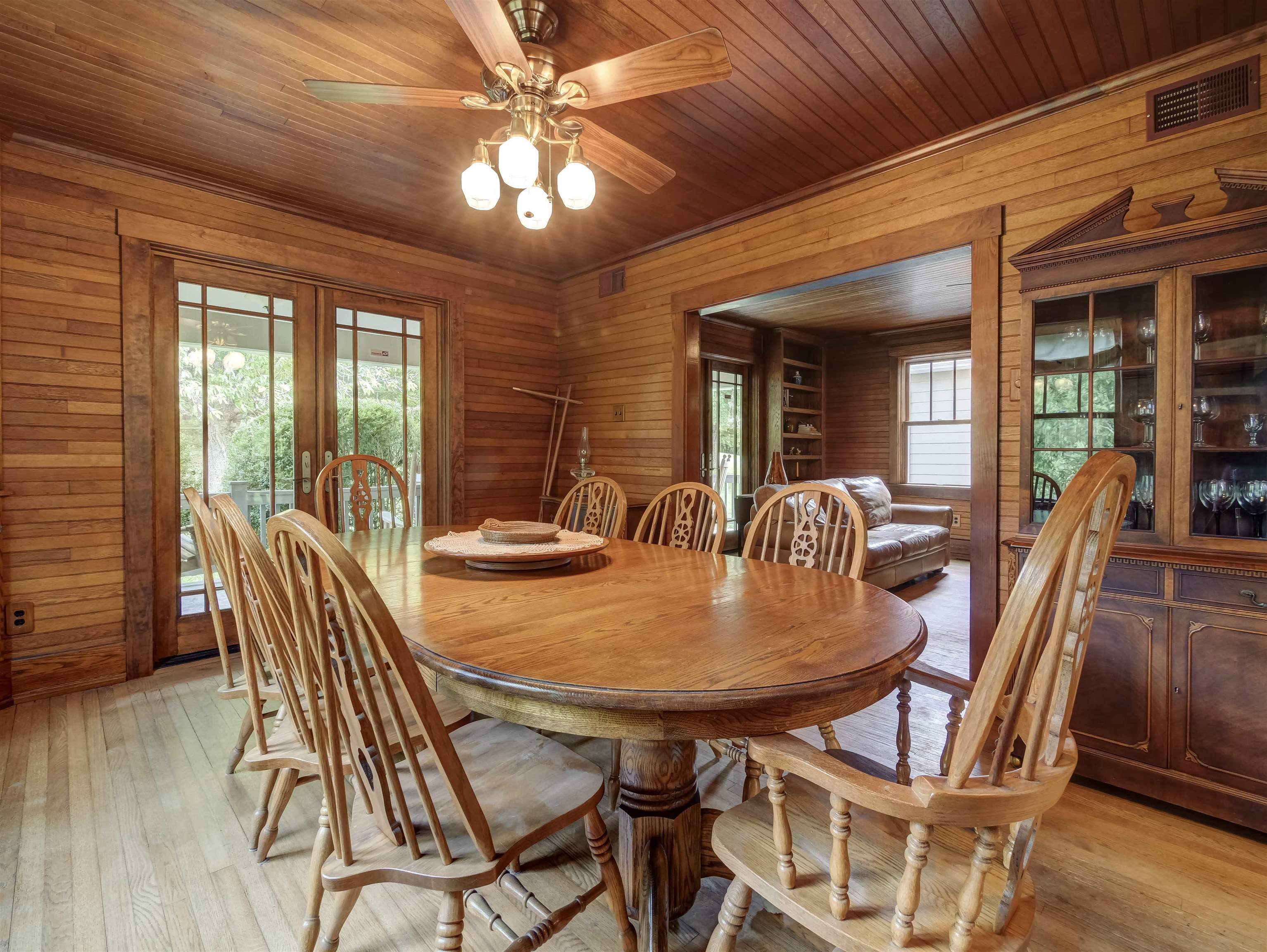 7304 Dry Run Road Williamsville, VA 24487 - Photo 18 of 57 a view of a dining room with furniture window and wooden floor