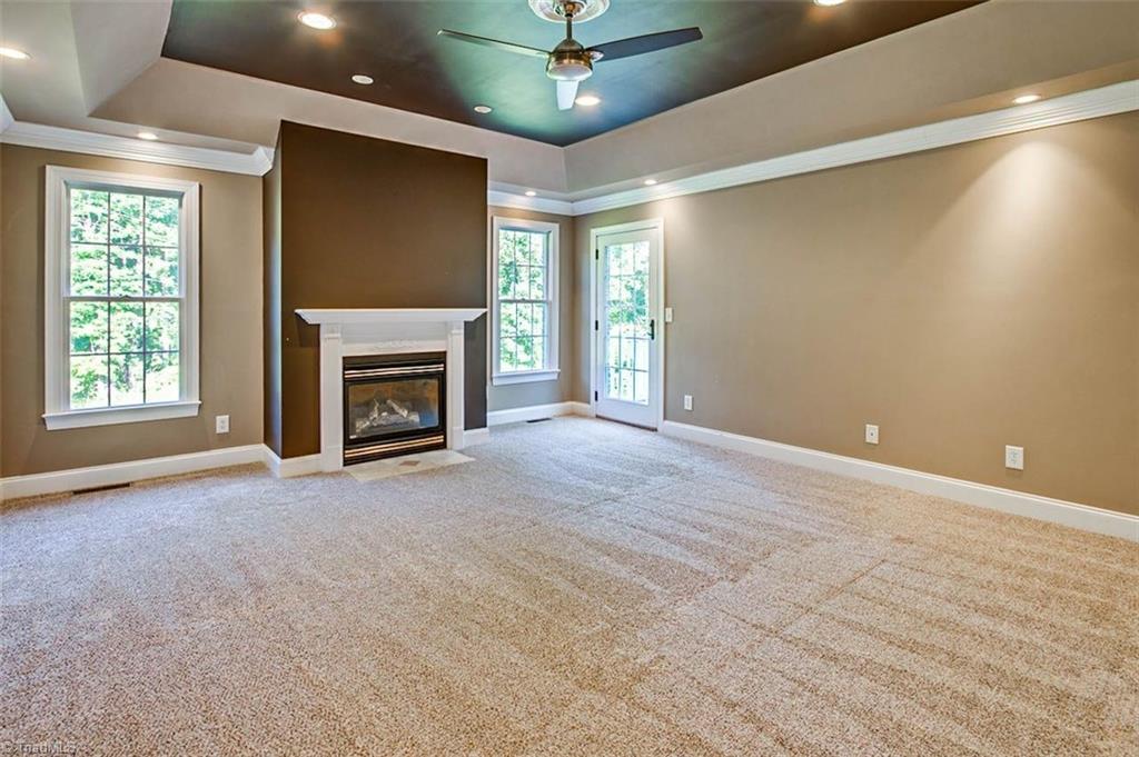 3458 Lassiter Mill Road Asheboro, NC 27205 - Photo 16 of 27 Master bedroom with access to huge back porch