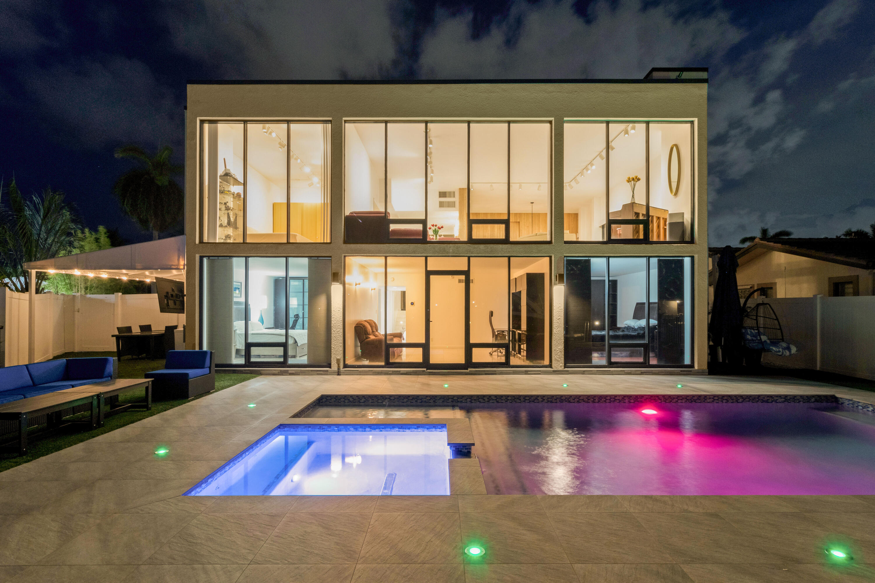 2549 Southeast 9th Street Pompano Beach, FL 33062 - Photo 58 of 73 a living room with pool table and chairs
