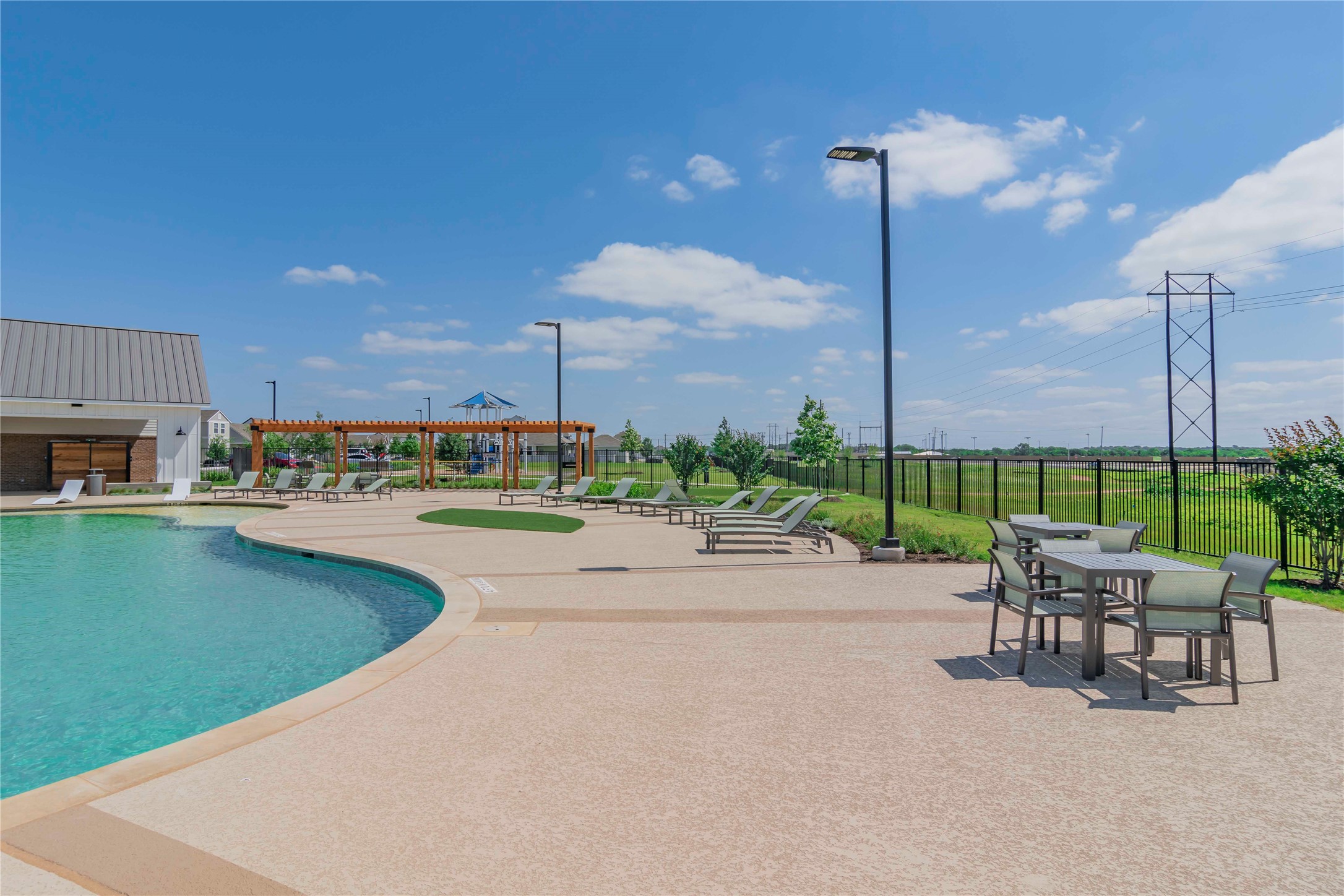 1257 Goforth Road Kyle, TX 78640 - Photo 31 of 33 Community pool with a patio