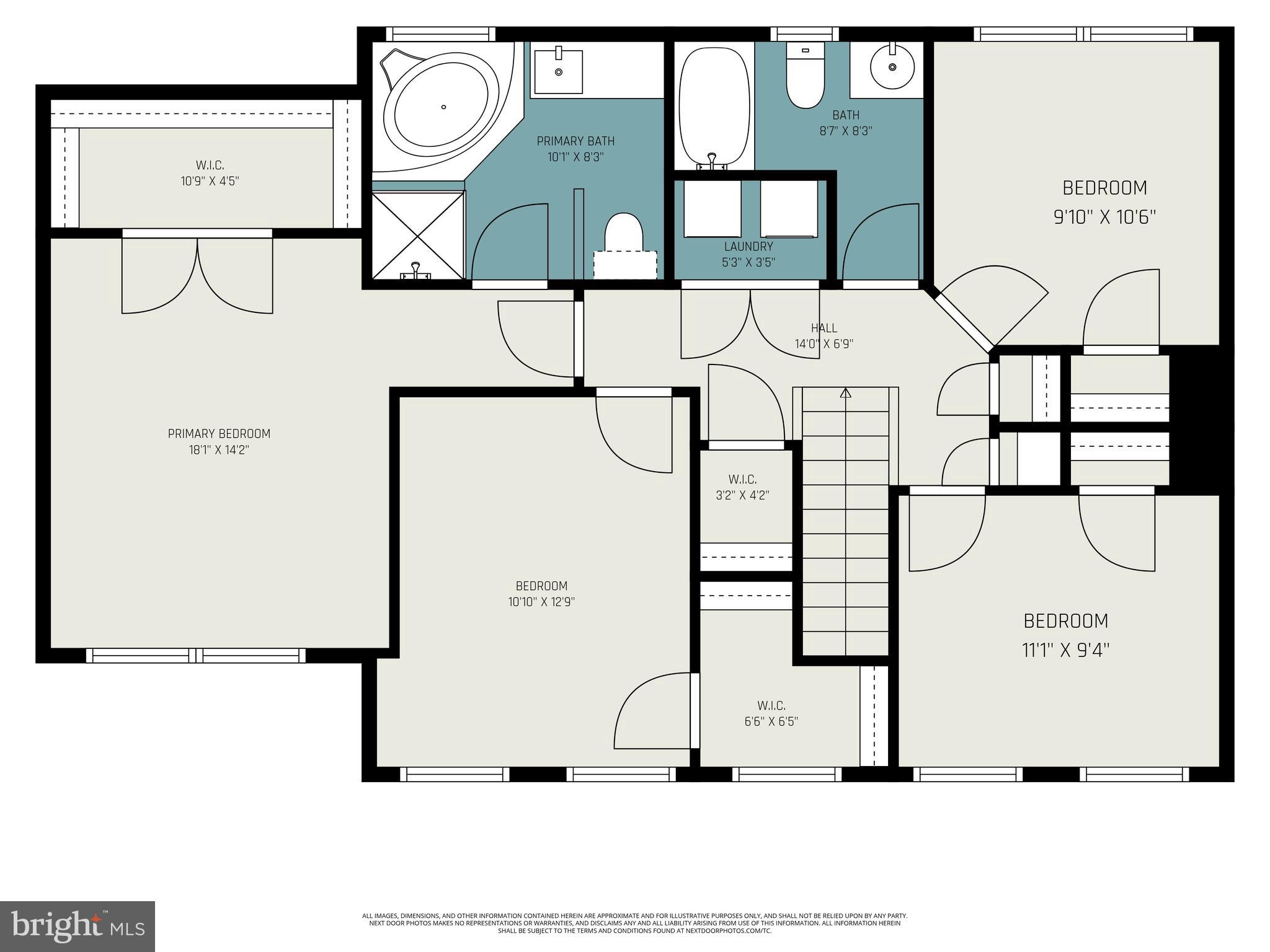 3293 Mountain Laurel Loop Dumfries, VA 22026 - Photo 31 of 32 Floor Plans - Second Level