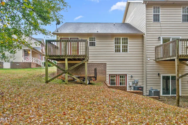 front view of a house with a small yard