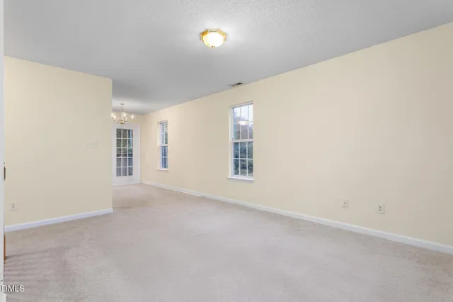 a view of empty room