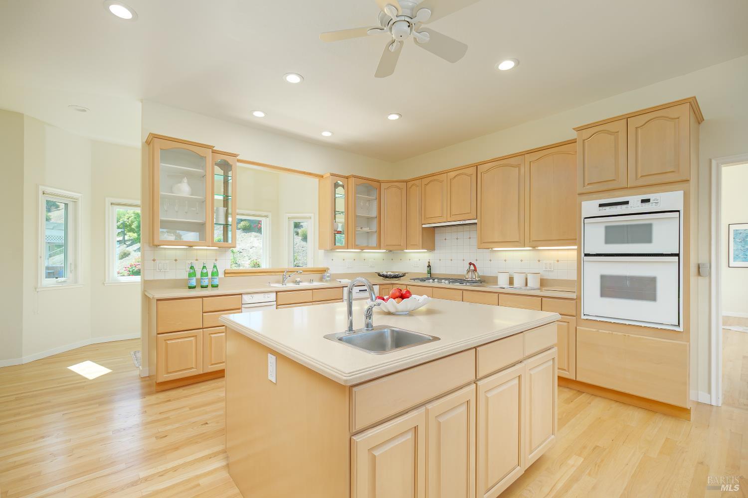 15 Ravine Way Novato, CA 94947 - Photo 12 of 48 Kitchen with island