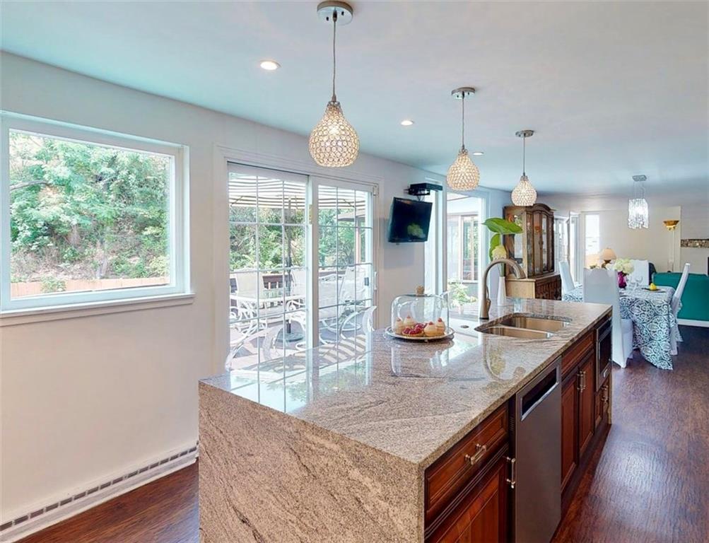 2333 Marbury Road Pittsburgh, PA 15221 - Photo 7 of 24 Kitchen - Double Stainless Sink, Dishwasher & microwave on the Island!