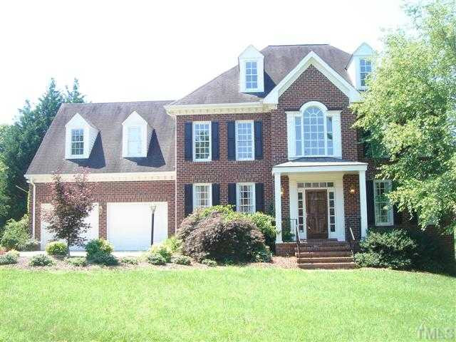 4307 Thetford Road Durham, NC 27707 - Photo 1 of 25 Stately brick front and covered front portico combine to say "Welcome home!" Exterior Front