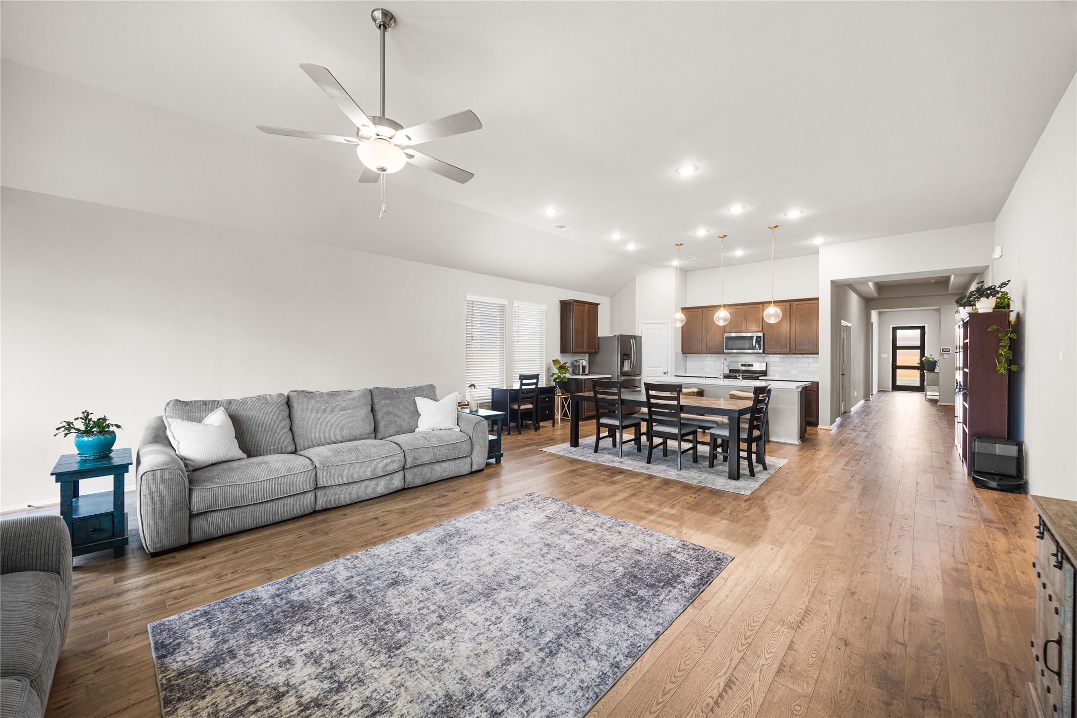 3212 Bright Maple Dr Spring Spring, TX 77386 - Photo 5 of 29 Open Concept Kitchen, Dining, and Living