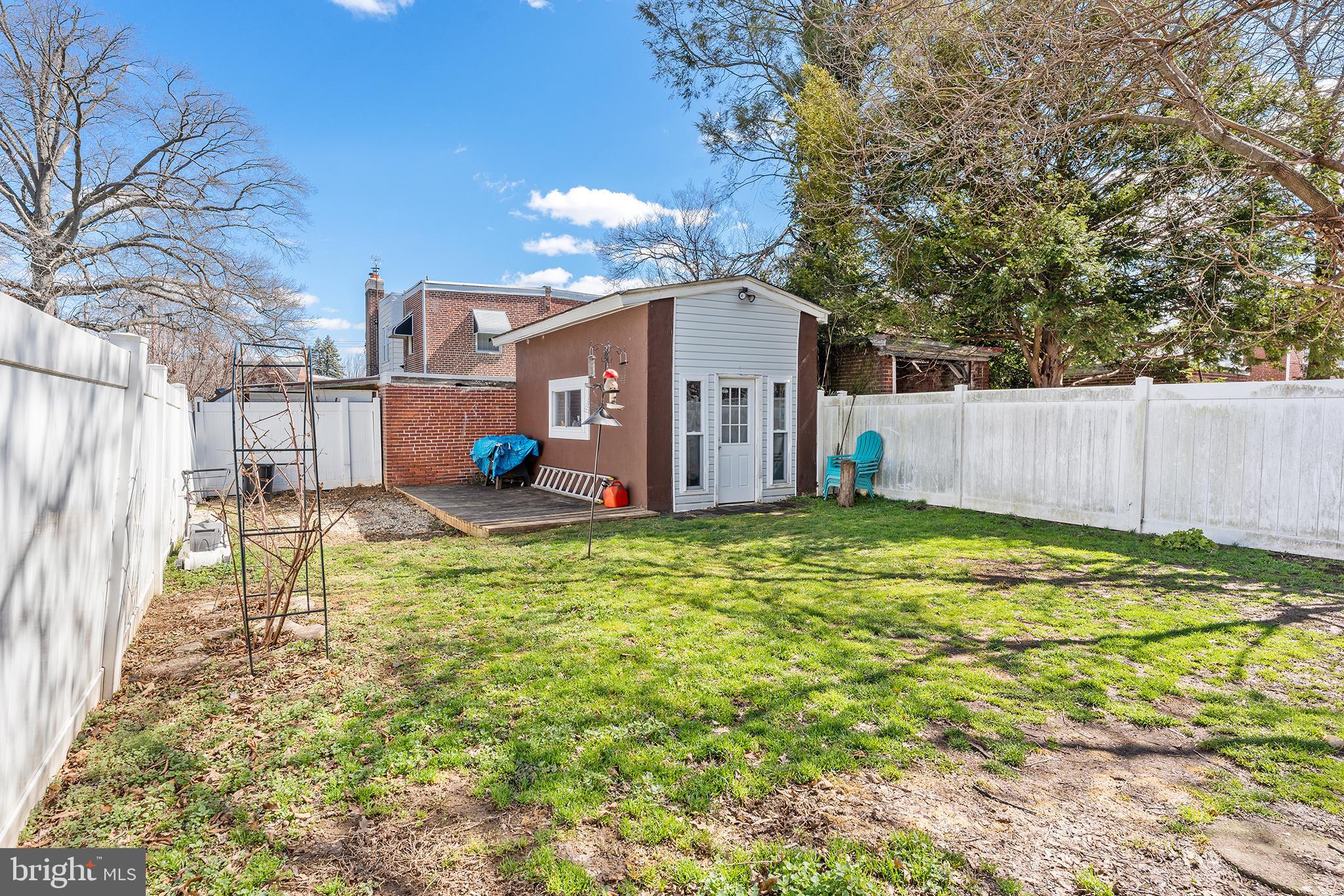 295 Braddock Avenue Lansdowne, PA 19050 - Photo 32 of 36 a view of a house with a backyard
