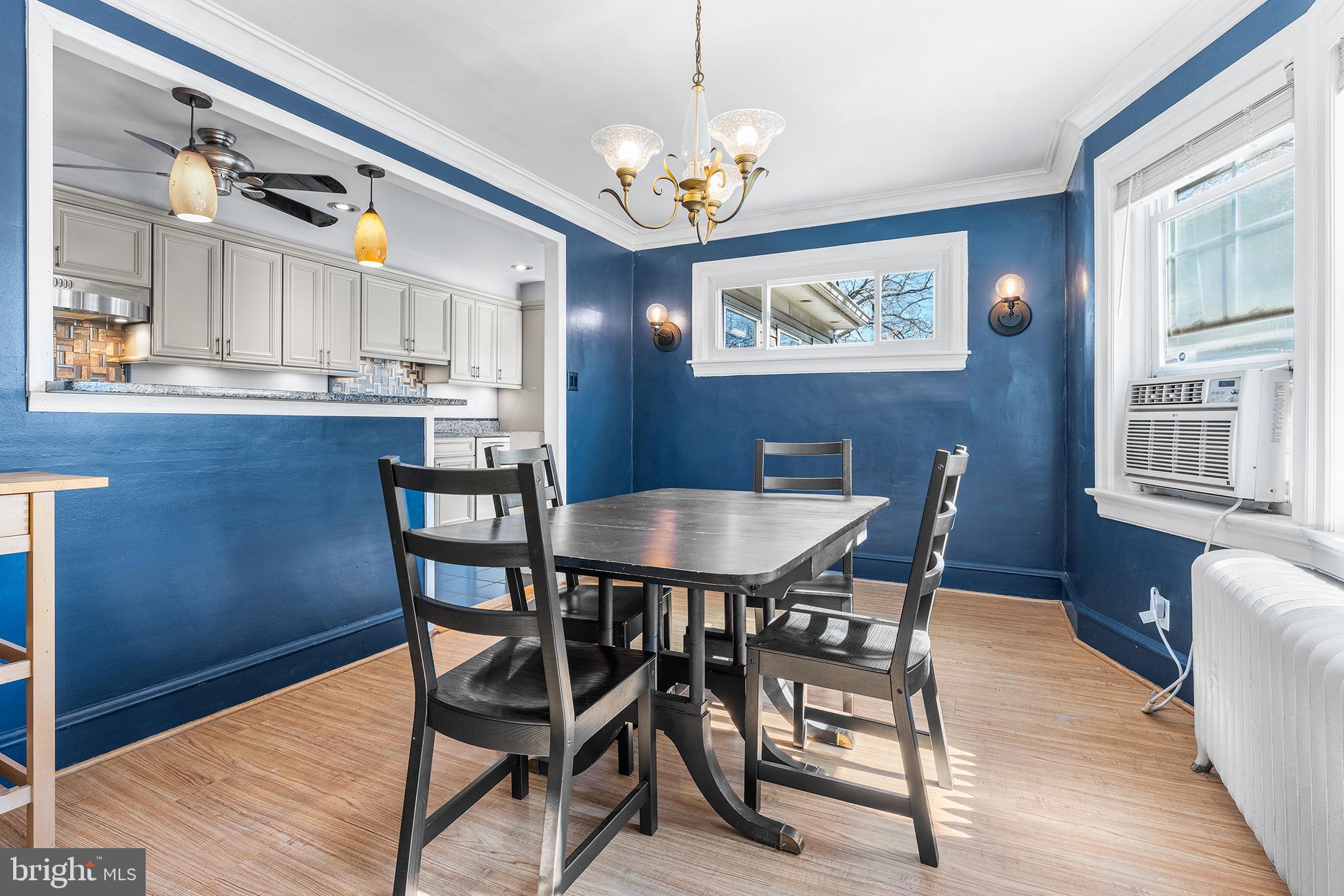 295 Braddock Avenue Lansdowne, PA 19050 - Photo 8 of 36 a view of a dining room with furniture wooden floor and chandelier