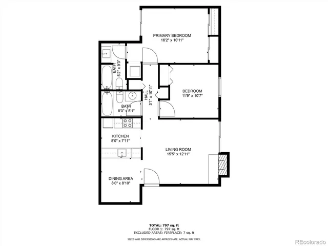 $1,850 | 7665 East Eastman Avenue, Unit 107B, Denver, CO 80231