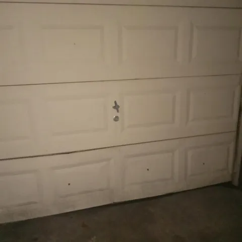 a view of a big yard with an space