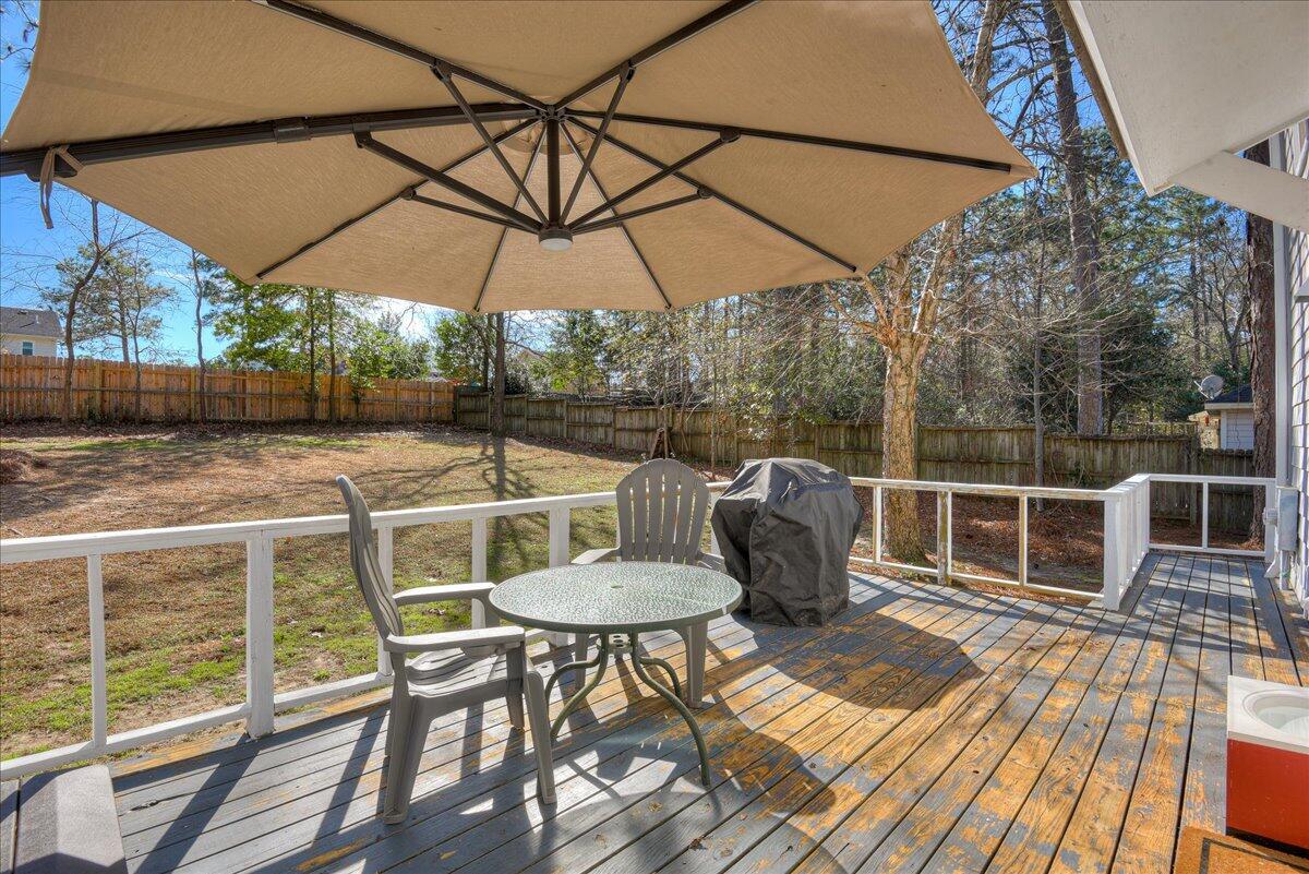 632 Ridgefield Drive North Augusta, SC 29841 - Photo 32 of 36 Deck has been repainted