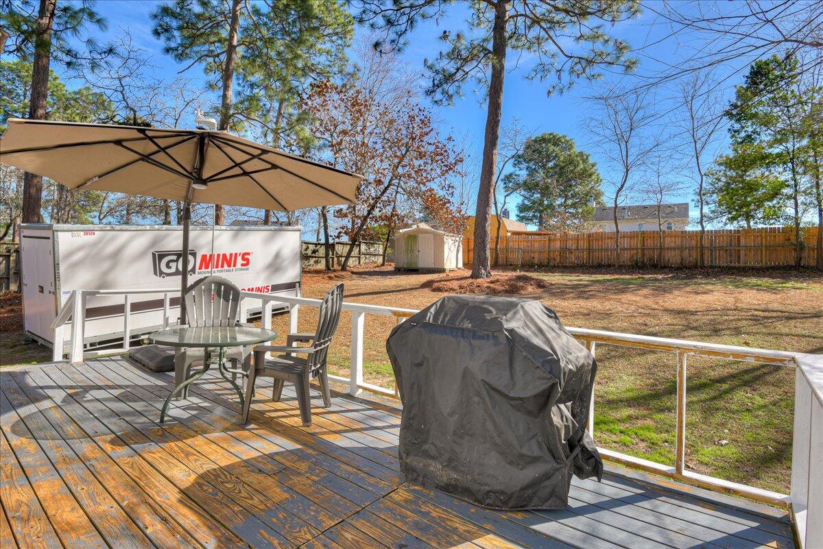 632 Ridgefield Drive North Augusta, SC 29841 - Photo 33 of 36 Deck has been repainted
