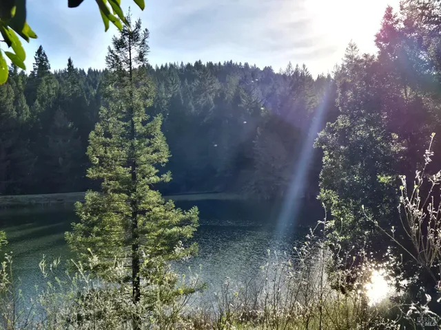 a view of a balcony with an outdoor space