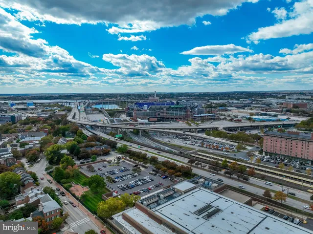 aerial view of a city