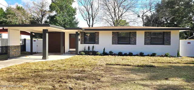 a view of a entryway door of the house