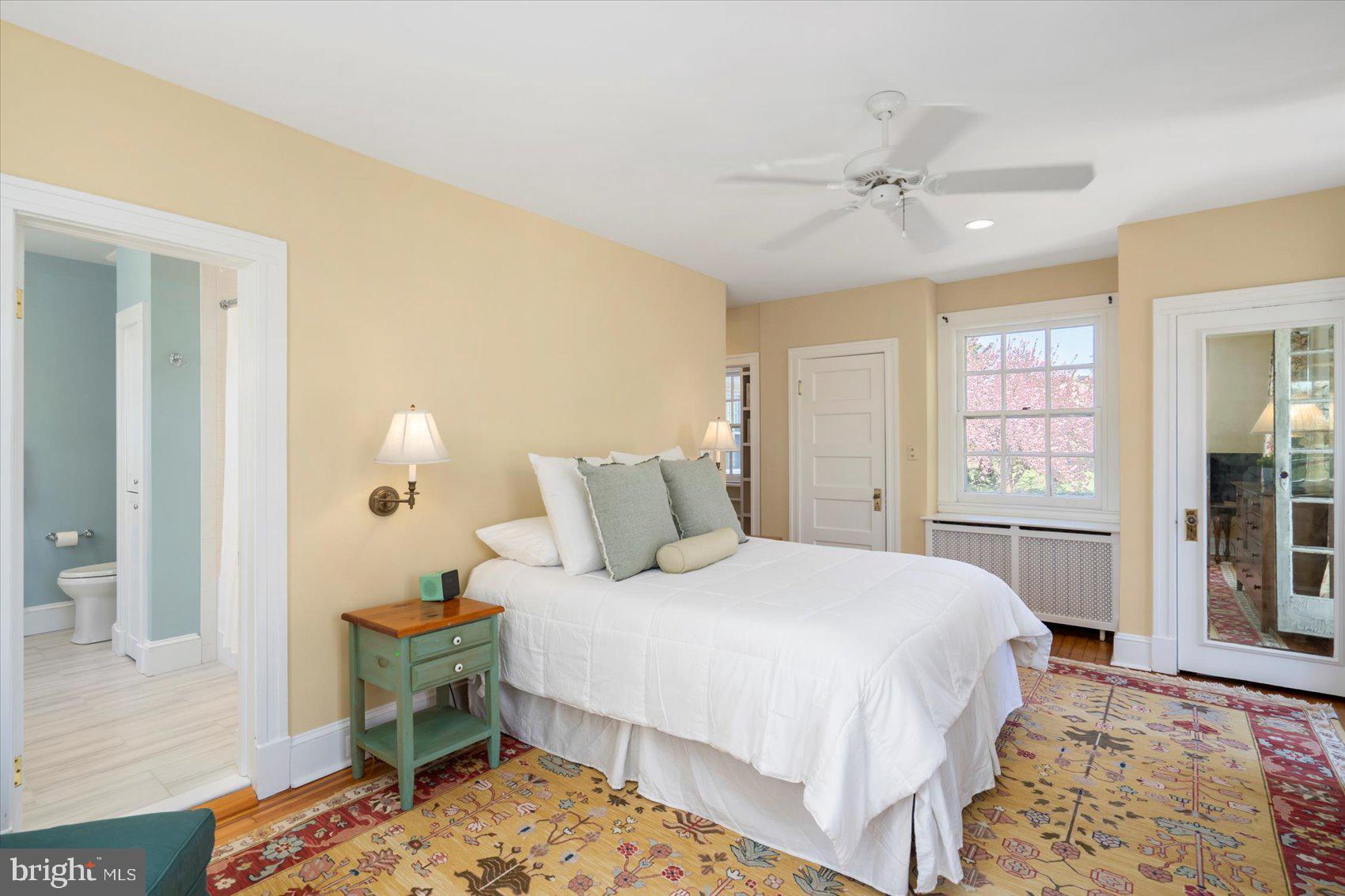 600 Somerset Road Baltimore, MD 21210 - Photo 29 of 59 Primary Bedroom with ceiling fan.