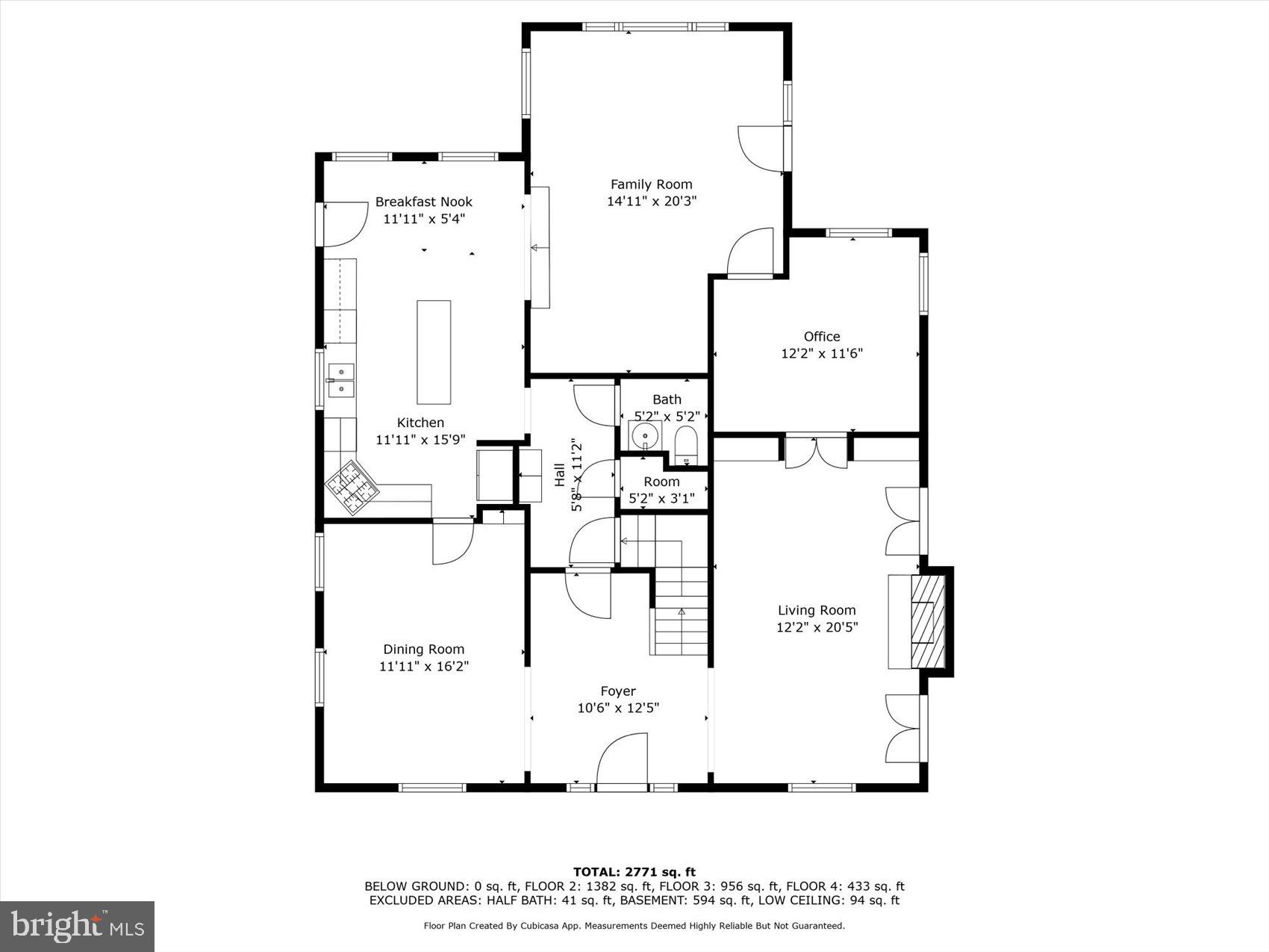 600 Somerset Road Baltimore, MD 21210 - Photo 56 of 59 Second Floor Layout