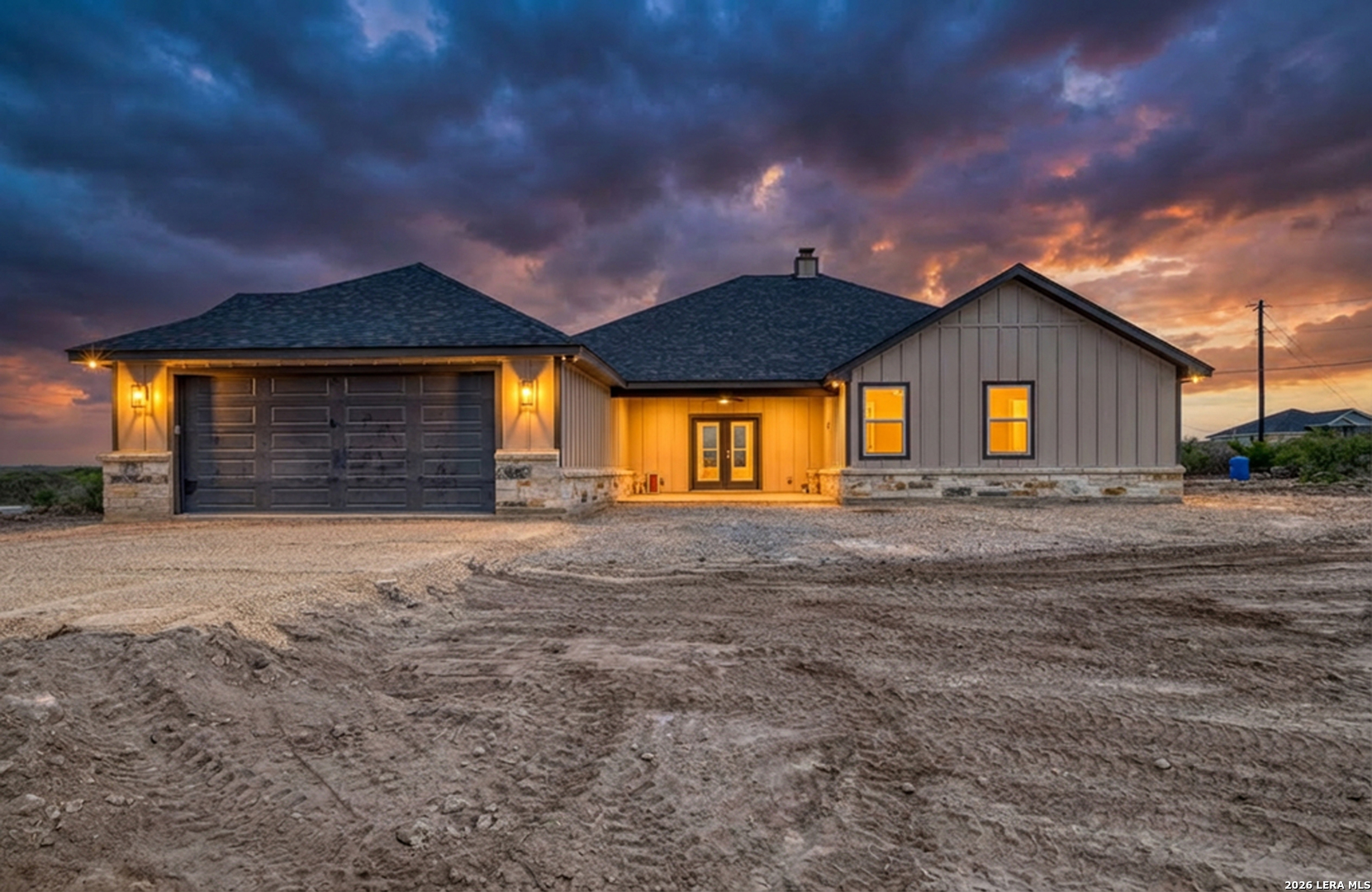 22 Greystone Hills Uvalde, TX 78801 - Photo 9 of 68 a front view of a house with a yard