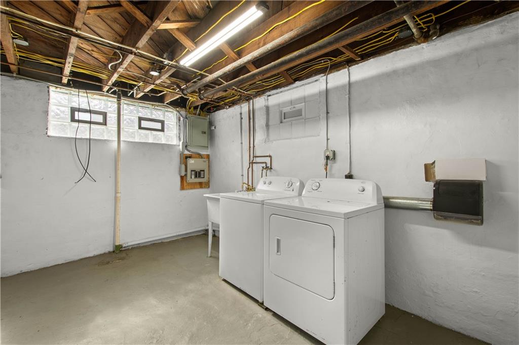 705 Walnut Street Crescent, PA 15046 - Photo 30 of 41 a utility room with dryer and washer
