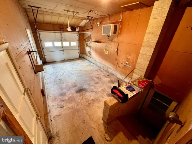 a view of storage and utility room