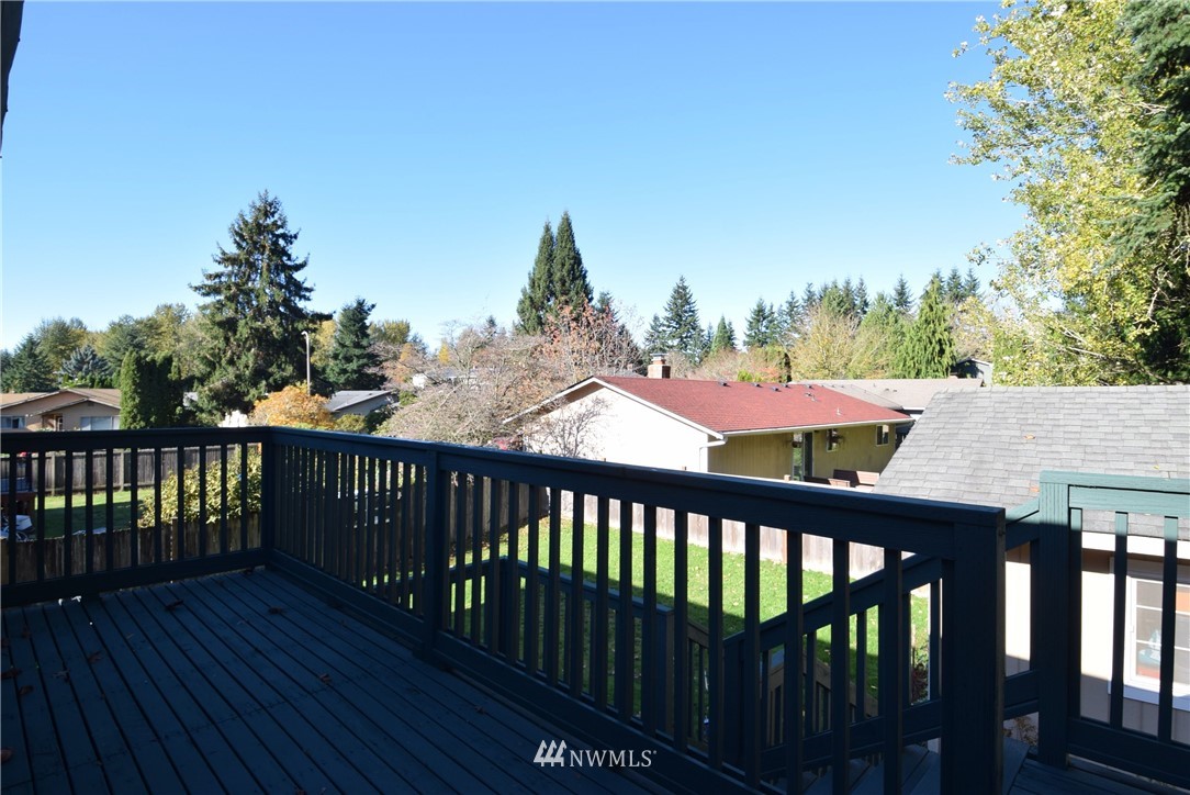 2631 166th Street Southeast Bothell, WA 98012 - Photo 18 of 18 a view of a wooden roof deck