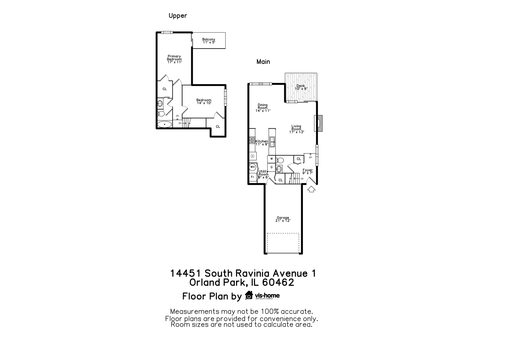 14451 South Ravinia Avenue, Unit 1 Orland Park, IL 60462 - Photo 22 of 22 a picture of a room with a white wall and a picture