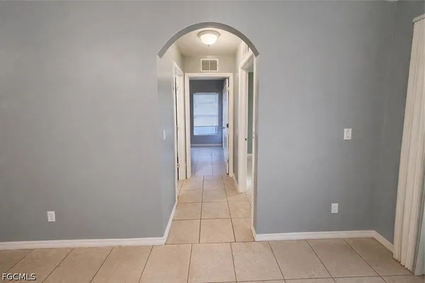 a view of a livingroom with a sink