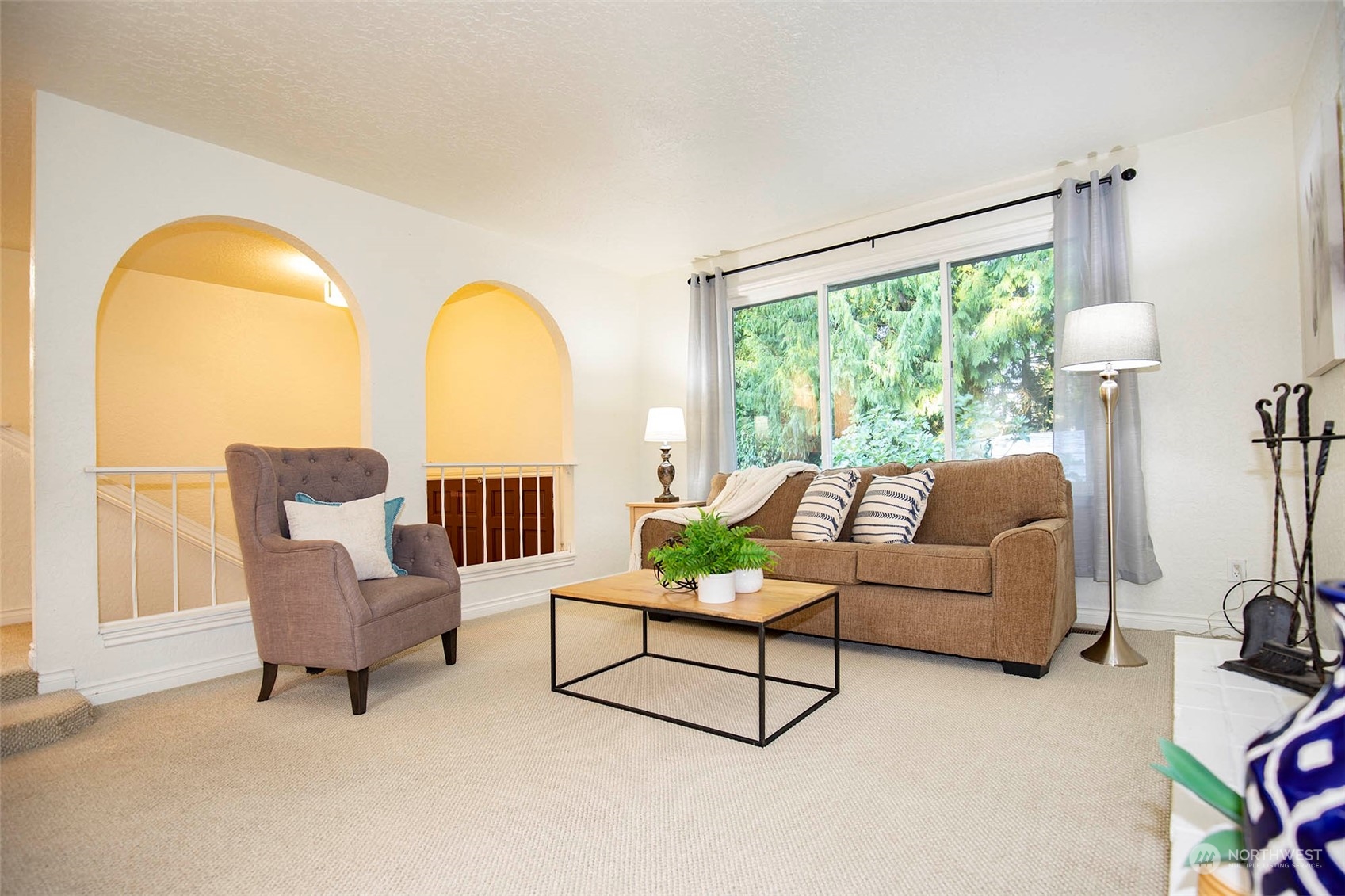 22525 53rd Avenue Southeast Bothell, WA 98021 - Photo 5 of 36 a living room with furniture and a large window
