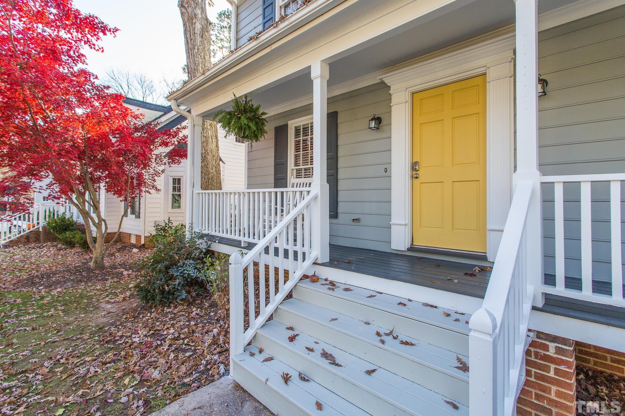 7013 Sandringham Drive Raleigh, NC 27613 - Photo 2 of 25 a view of stairs and garden