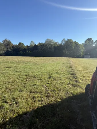 a view of an lake and a mountain