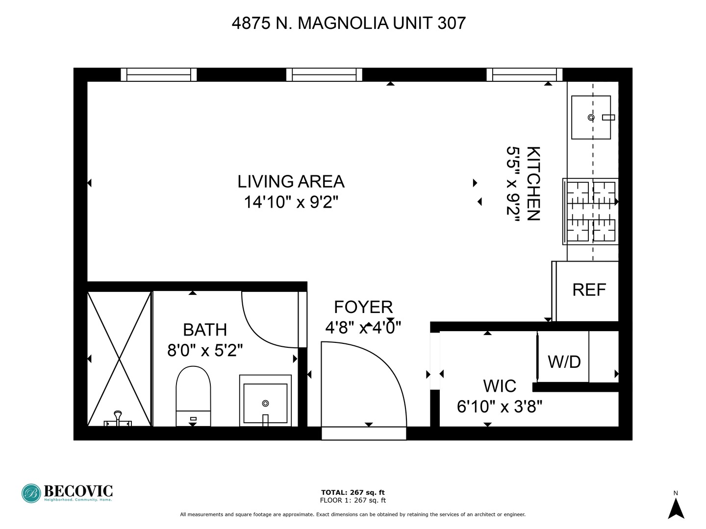 4875 North Magnolia Avenue, Unit 407 Chicago, IL 60640 - Photo 7 of 9