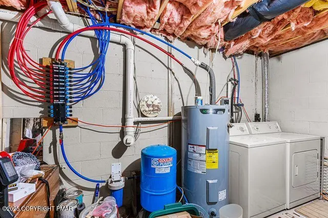 a view of house with backyard and tree