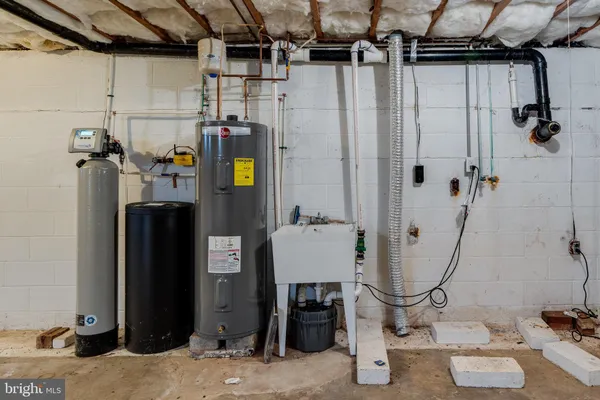 a room with gym equipment