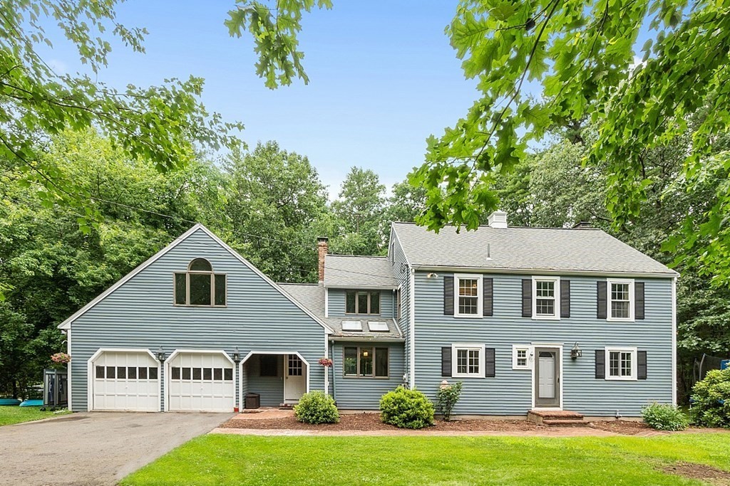 473 Main Street Boxford, MA 01921 - Photo 1 of 42 front view of a house with a yard