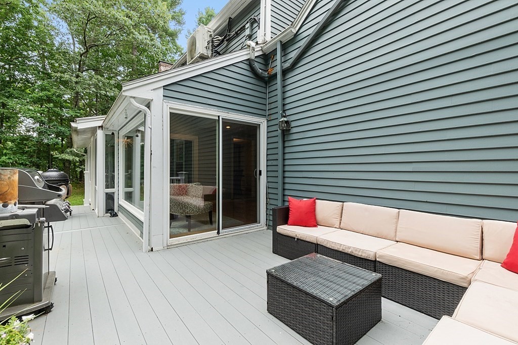 473 Main Street Boxford, MA 01921 - Photo 32 of 42 a view of sitting area with furniture and wooden floor