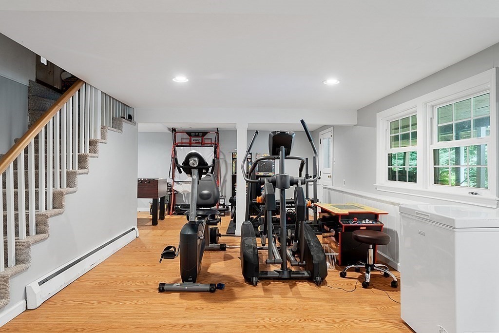 473 Main Street Boxford, MA 01921 - Photo 33 of 42 a view of a room with gym equipment