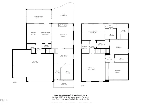 $525,000 | 5410 Ripplebrook Drive, Durham, NC 27712
