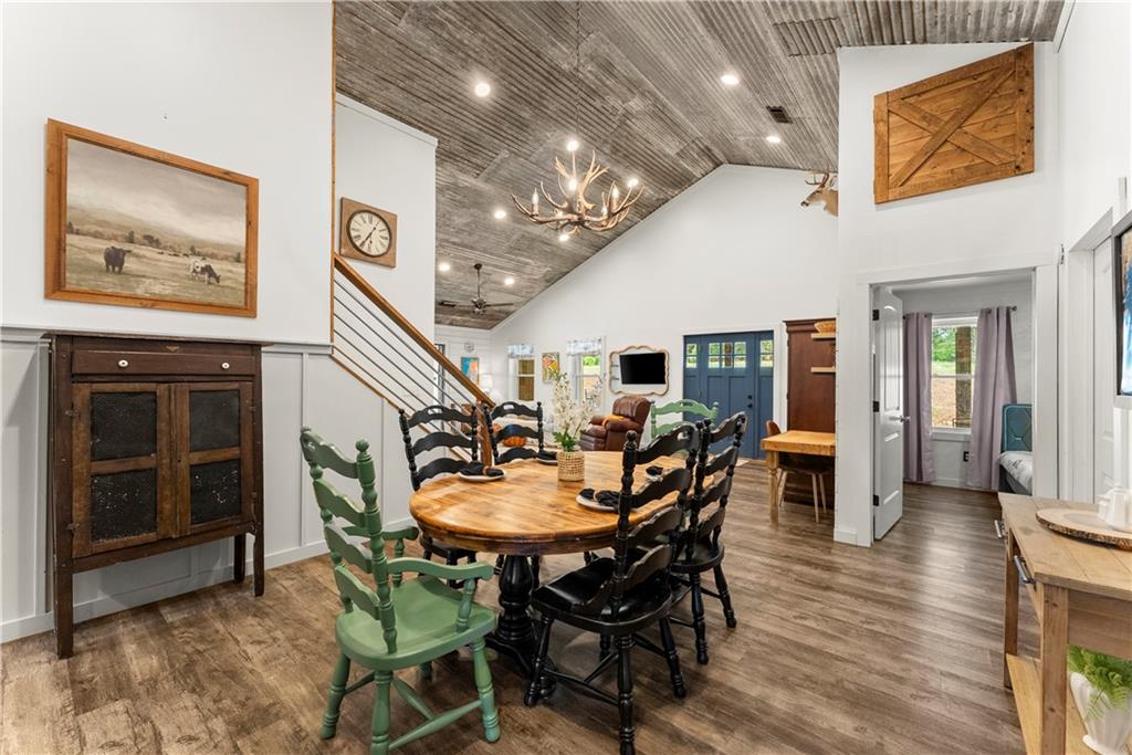 455 Cliff Nelson Road Taylorsville, GA 30178 - Photo 13 of 42 a dining room with furniture and window